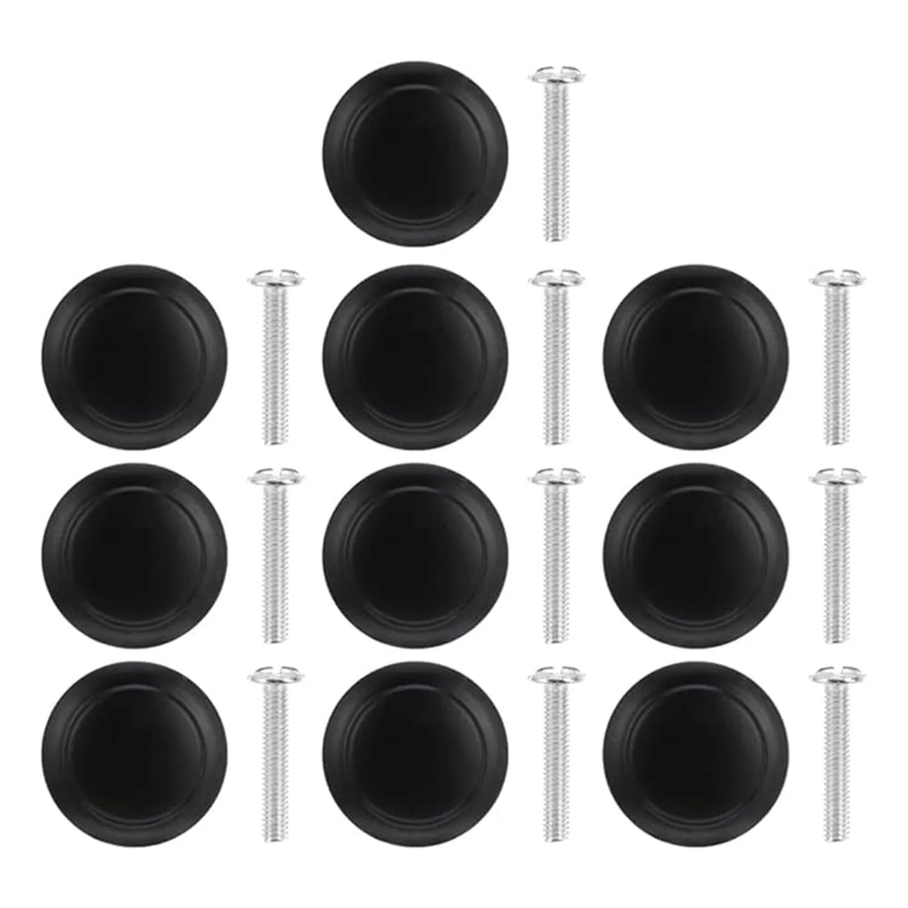 Metal Round Mushroom Drawer Knobs – Cabinet & Dresser Pulls