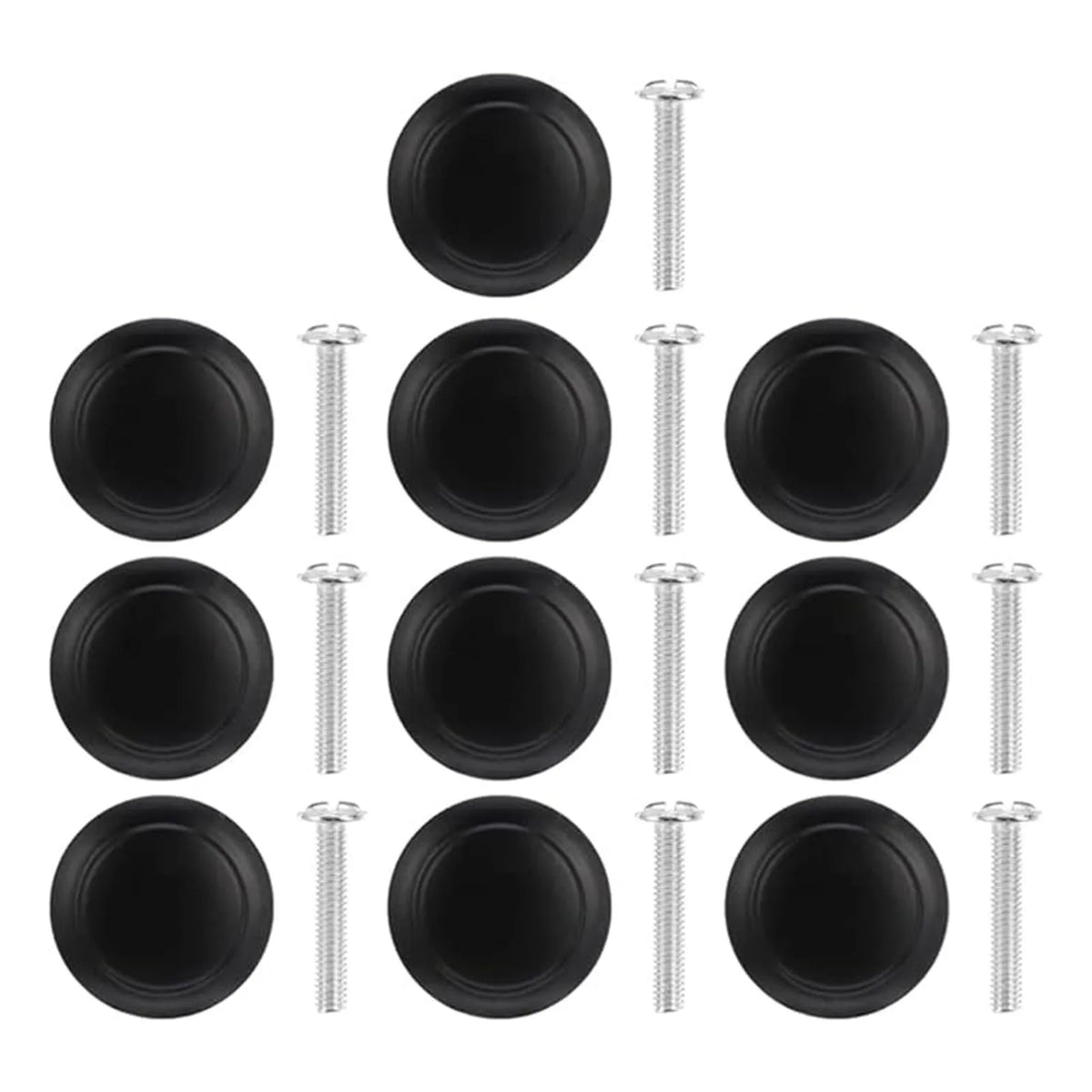 Metal Round Mushroom Drawer Knobs – Cabinet & Dresser Pulls