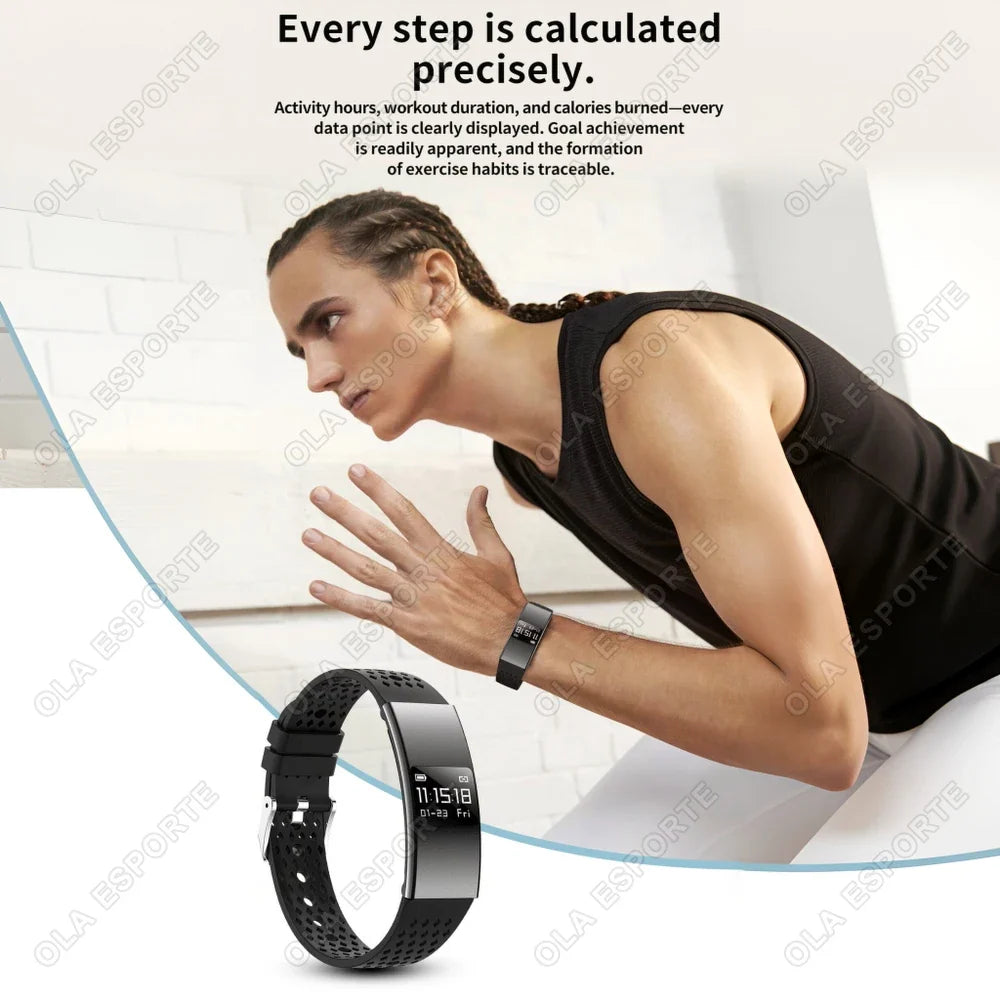 Men Women Smart Bracelet Heart Rate Sleep Monitor Health Band