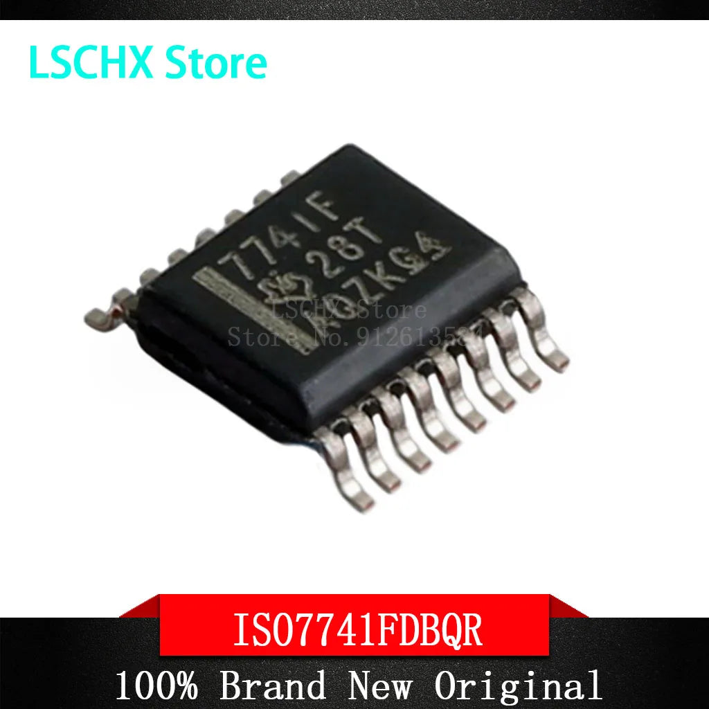 ISO7741FDBQR SSOP-16 Four-Channel Digital Isolator IC – 5 Pack