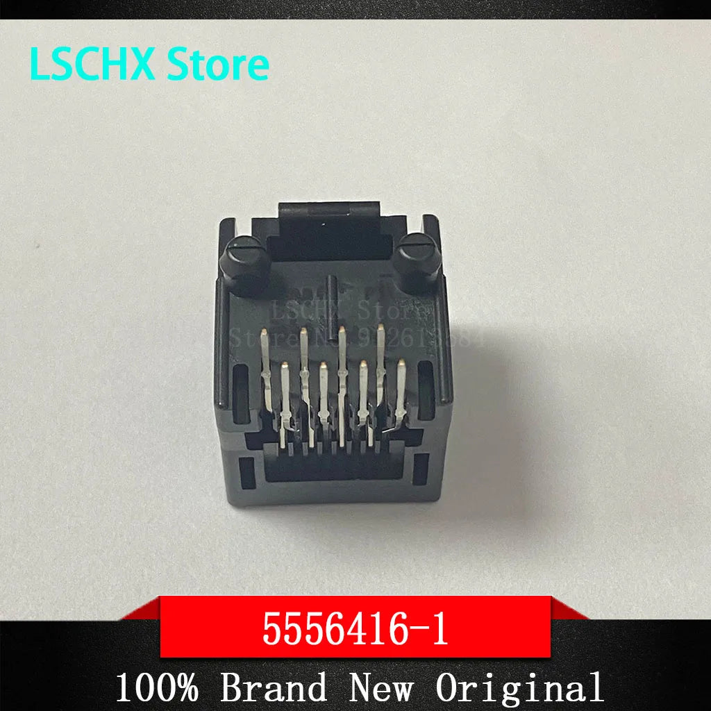 10-Pack RJ45 8P 180° Unshielded Ethernet Connectors | 5556416-1