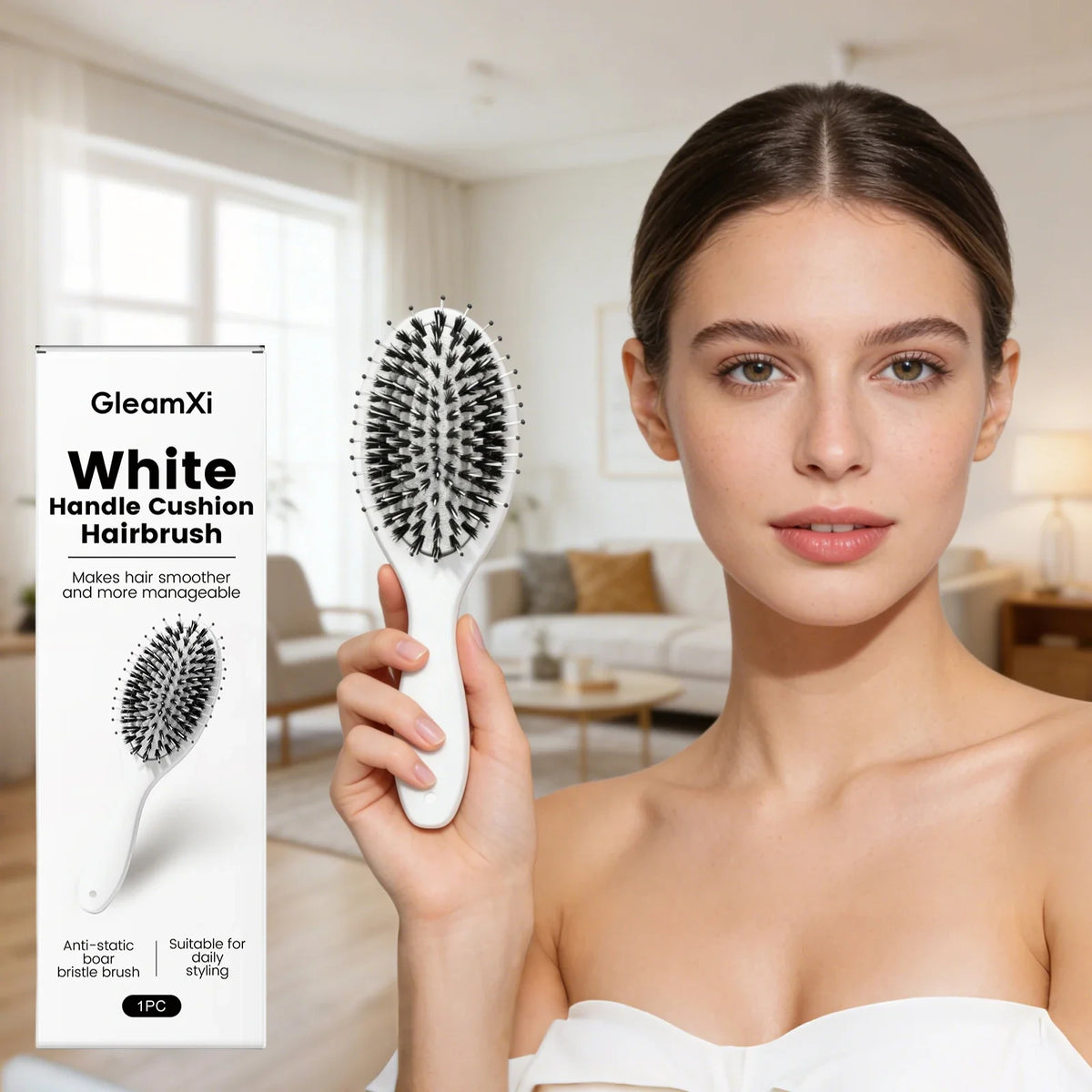 Volumizing Air Cushion Comb – Anti-Static Scalp Massage Hair Brush
