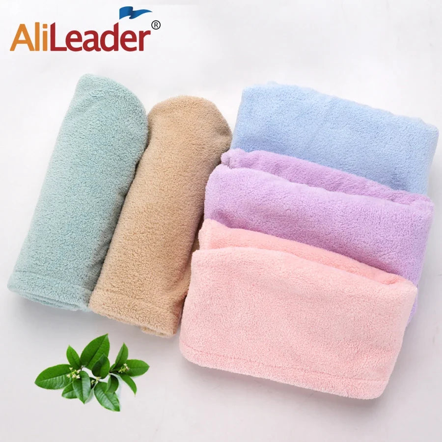 Microfiber Hair Towel Wrap – Quick Dry for Long & Curly Hair