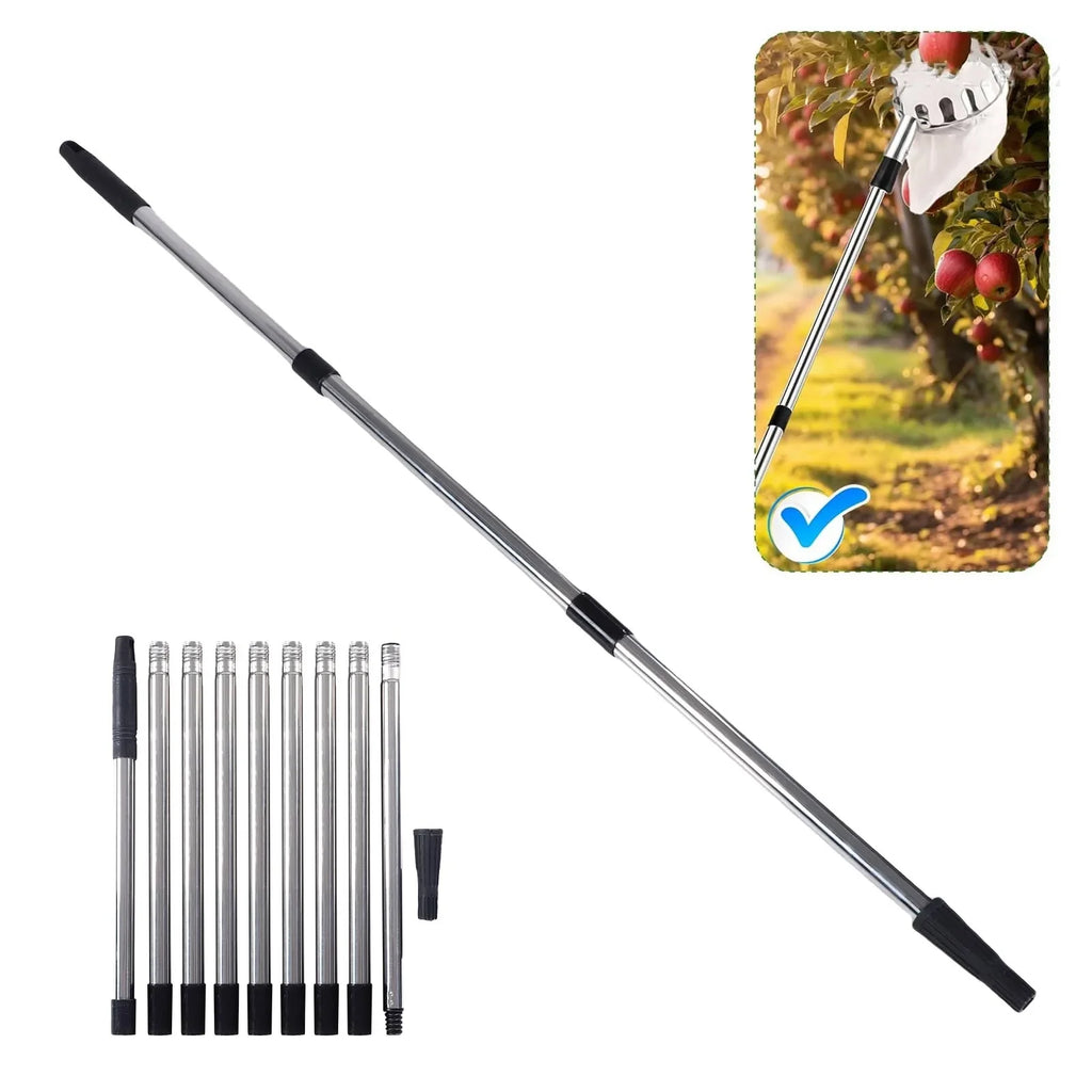 13.1FT Stainless Steel Paint Roller Extension Pole – 10 Sections
