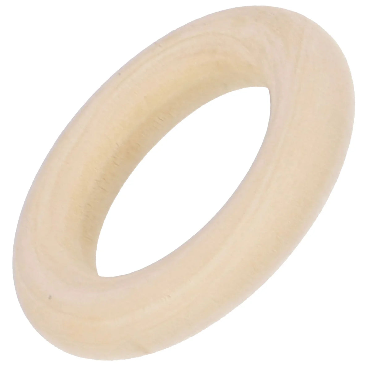 Unfinished Wooden Rings for DIY Crafts & Jewelry Making