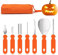 7-Piece Halloween Pumpkin Carving Kit | Stainless Steel Tools