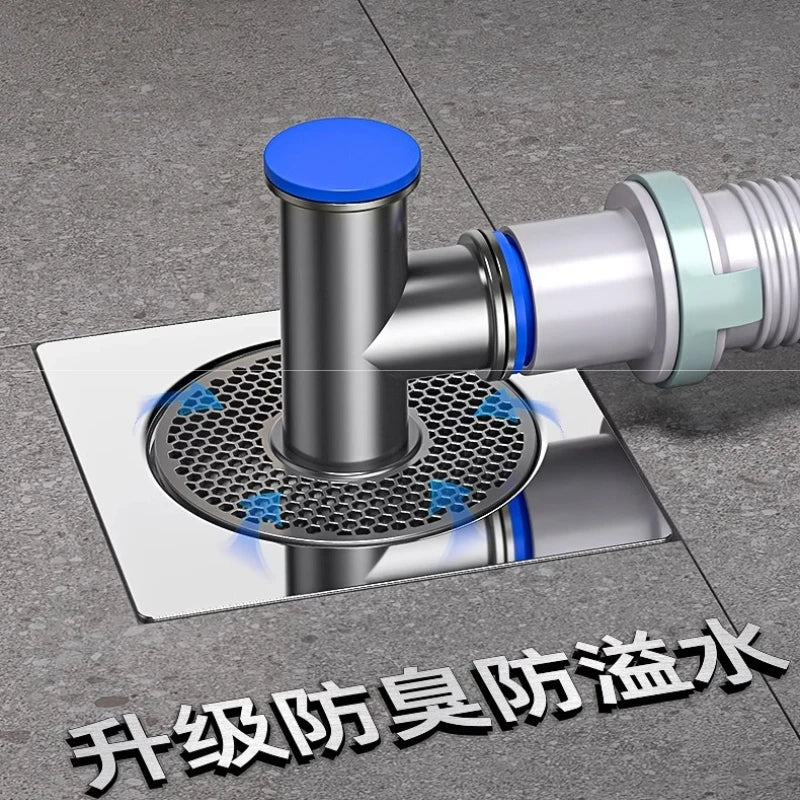 Universal Washing Machine Floor Drain Adapter – Odor-Proof