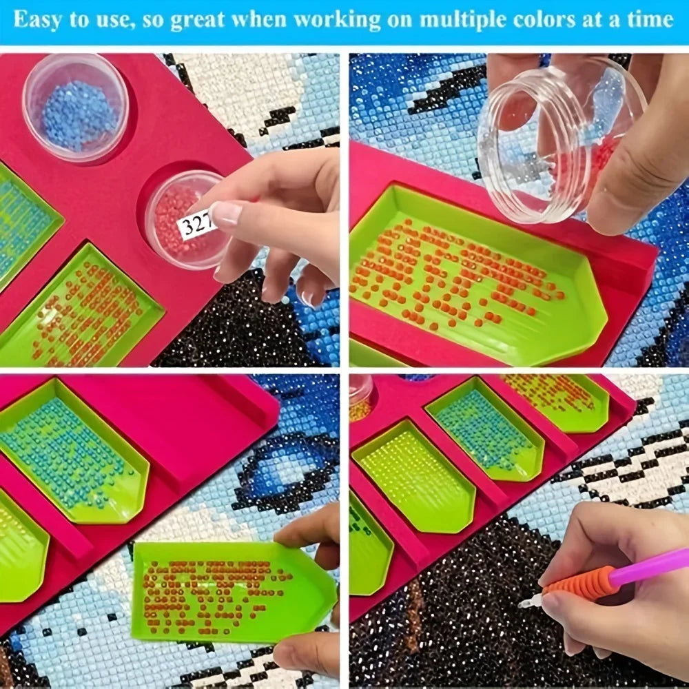 Diamond Painting Tray Organizer – Drill & Accessory Storage