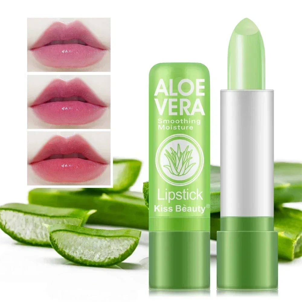Aloe Vera Color Changing Lip Balm – Moisturizing & Nourishing