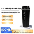 Car Electric Kettle 12V/24V | 500ml Travel Heating Mug