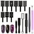 Cat Eye Nail Magnet Set – Nail Art Magnet Tool Kit