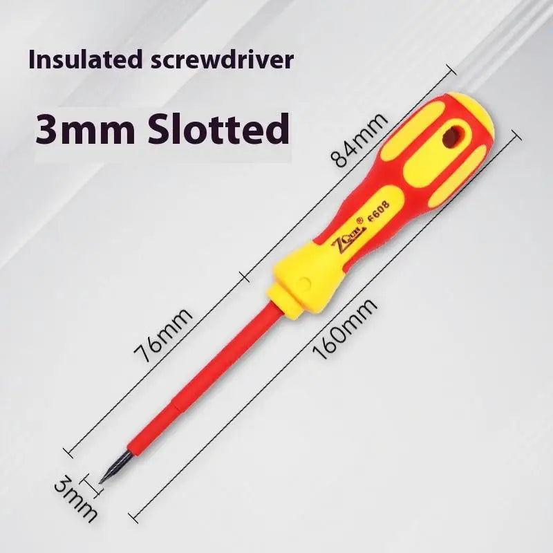 Insulated Screwdriver 1000V – Phillips & Flat CR-V Hand Tool