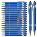 20 Personalized Pens with Stylus | Custom Ballpoint Set