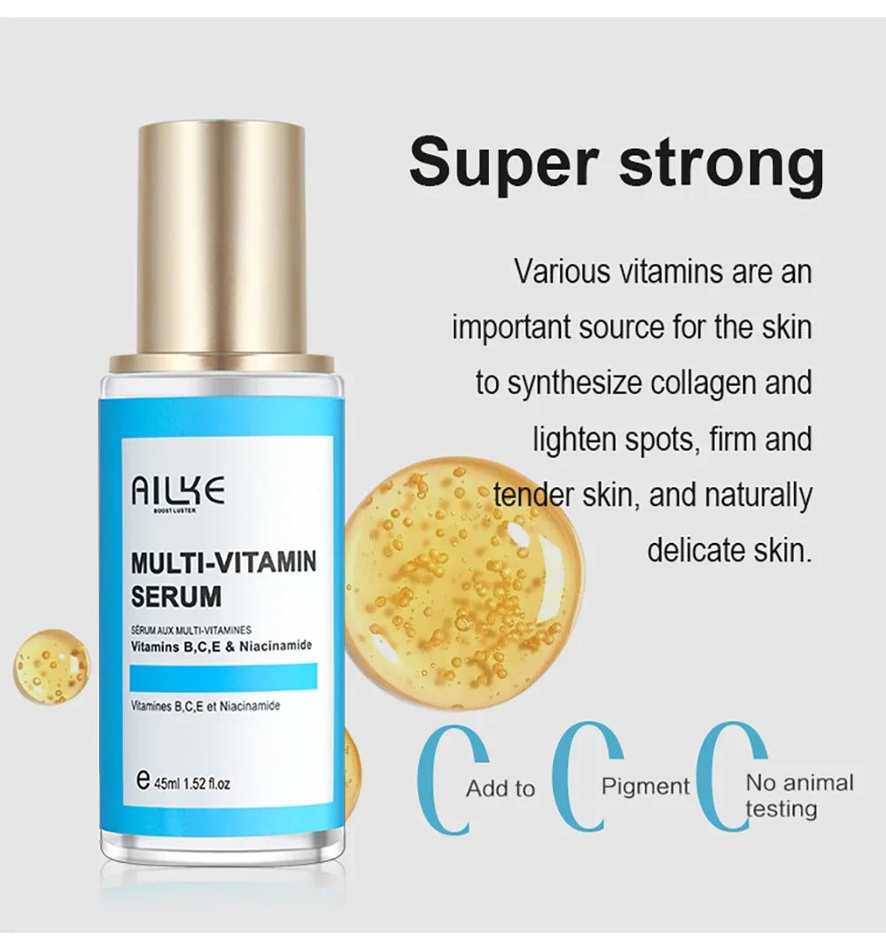 AILKE MultiVitamin Face Serum | Brightening & Anti-Aging 45ml