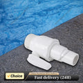 2-Way Ball Valve Pool Pump 1 5 Filter Stop Connector Maximum 50 PSI