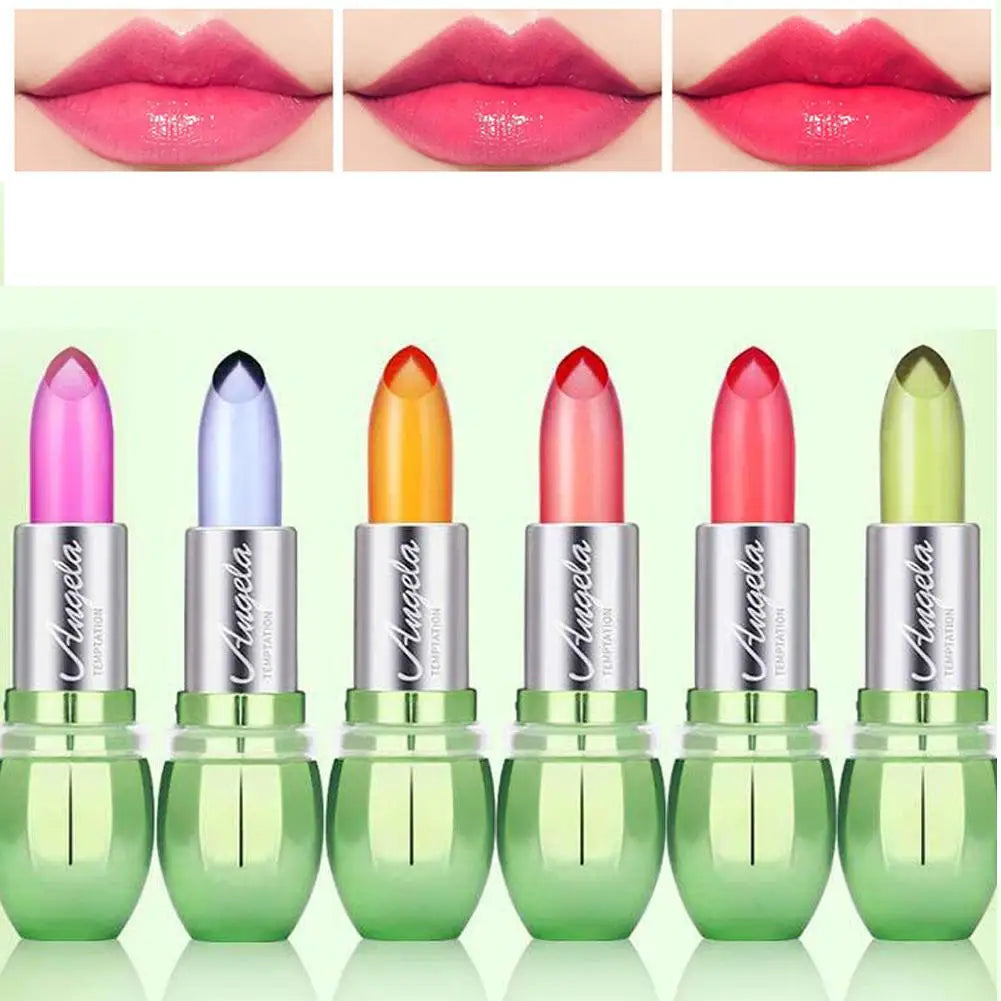 Aloe Vera Color Changing Lipstick – Moisturizing Lip Balm Gloss