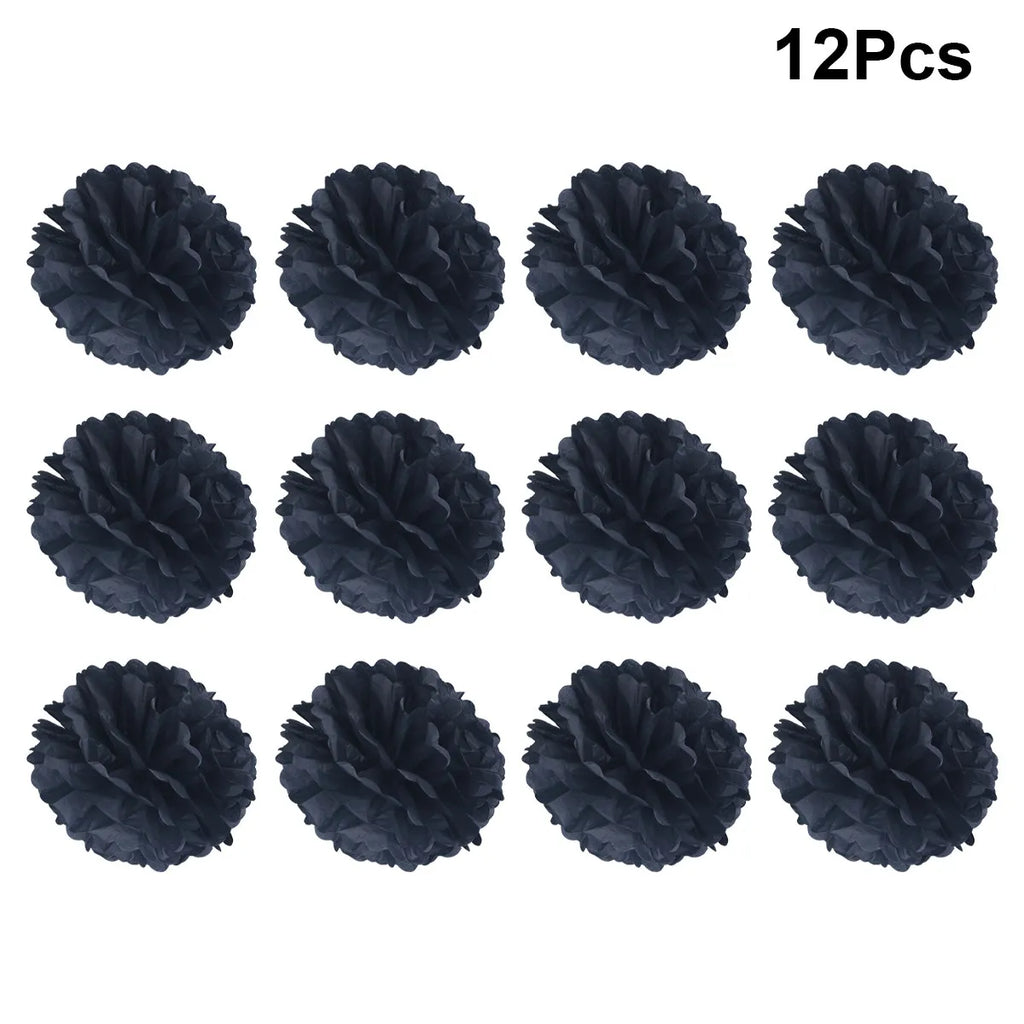 Exquisite Paper Flower Balls Wedding Decoration Home Church Stairs