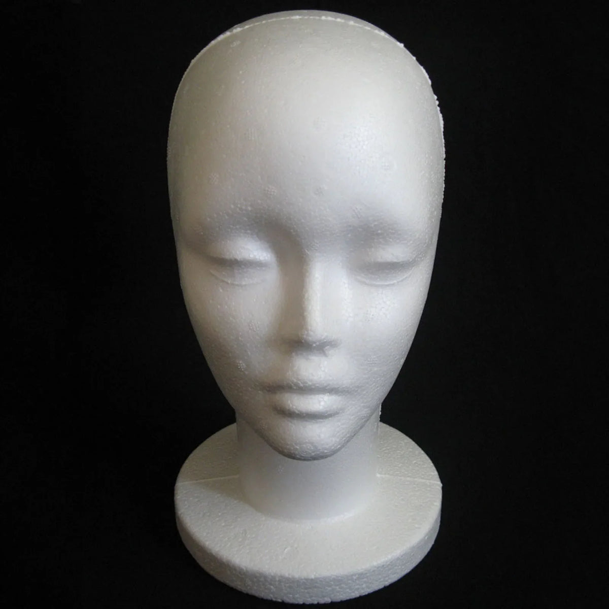 Female Foam Mannequin Head for Wigs, Hats & Glasses Display