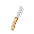 Stainless Steel Vegetable Peeler with Wooden Handle