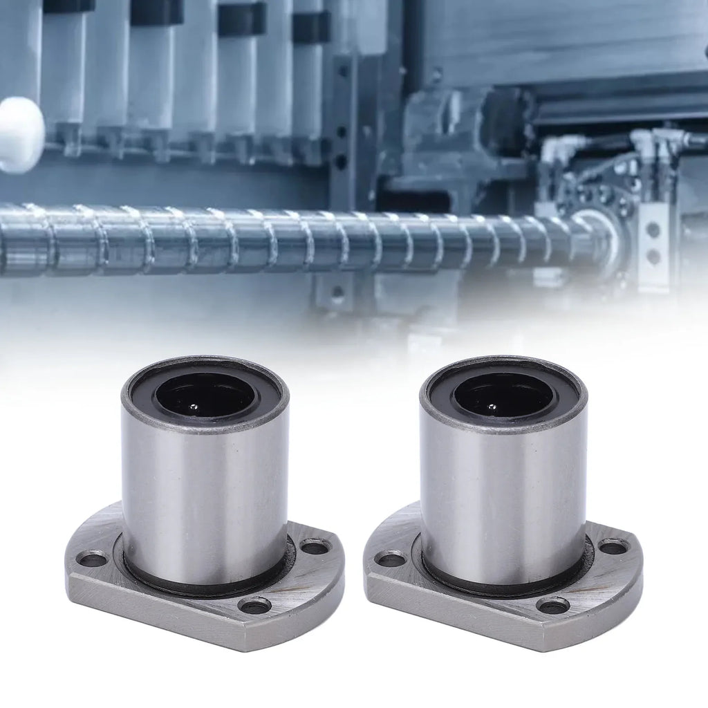 Oval Flange Linear Ball Bearing CNC Motion Axes Inner Diameter LMH16UU