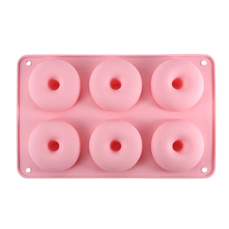 Food Grade Silicone Donut & Macaron Mold | Cookie Baking Tool