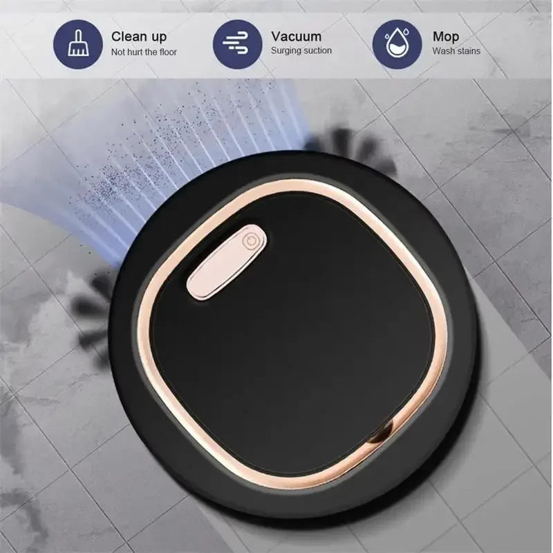 3-in-1 Robot Vacuum Cleaner – Auto Sweep, Mop & Vacuum