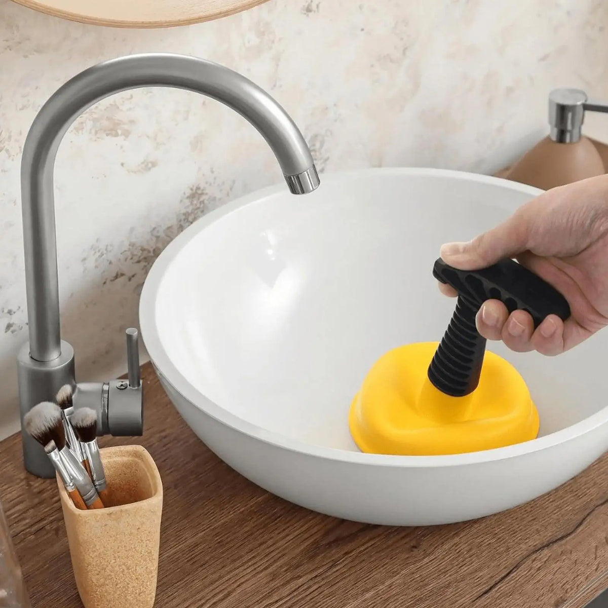 Sink Plunger Unclogger Tool Clog Remover Unblocker Heavy-duty