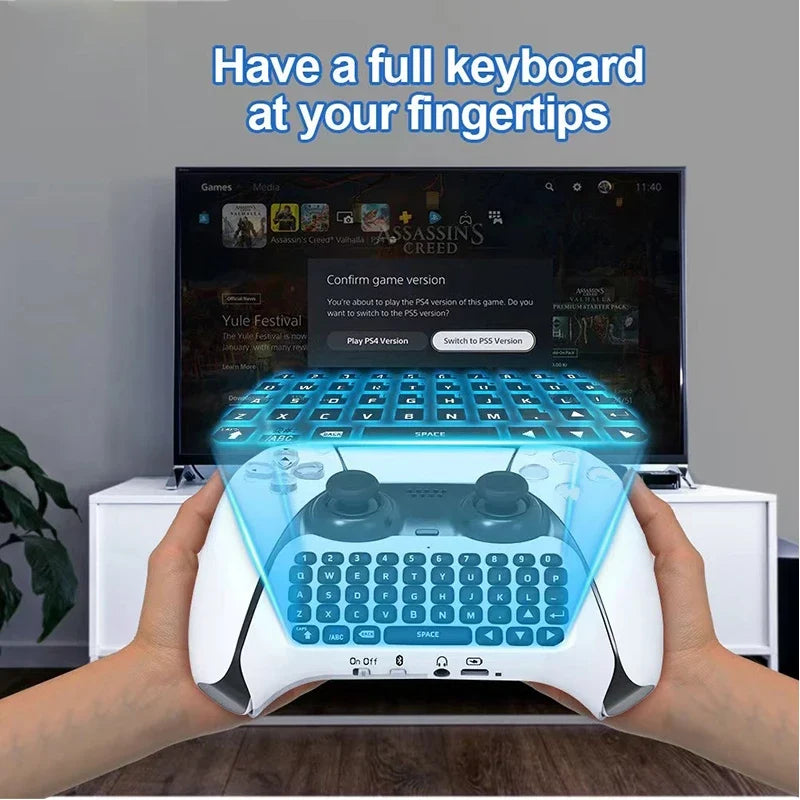 AyeBeau Wireless Bluetooth Keyboard for PS5 PlayStation 5