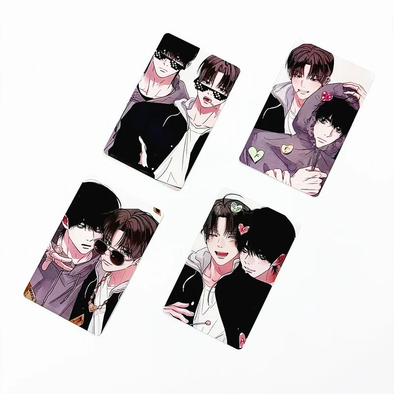 Korean BL Manhwa You My World Lomo Card Juhyeok Suah Q Version Photo