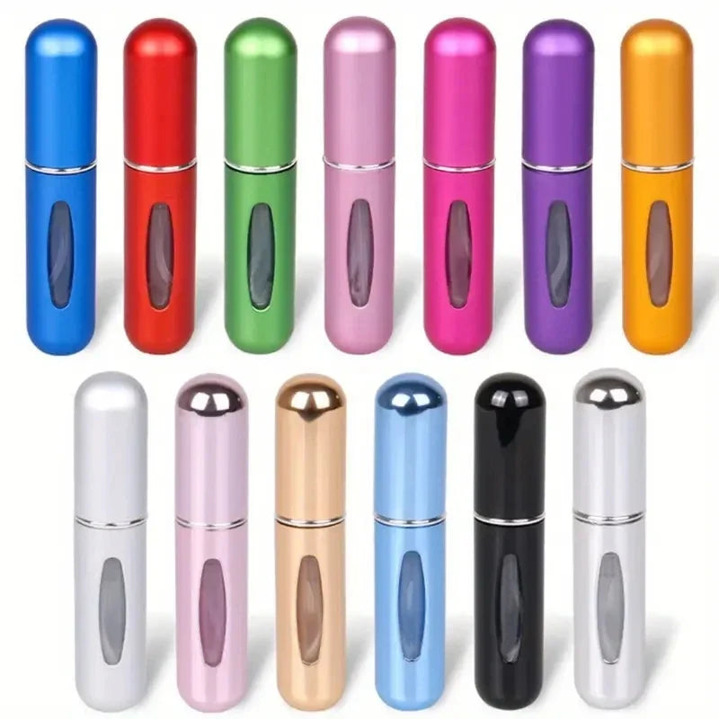 Portable Aluminum Refillable Travel Perfume Spray Bottle
