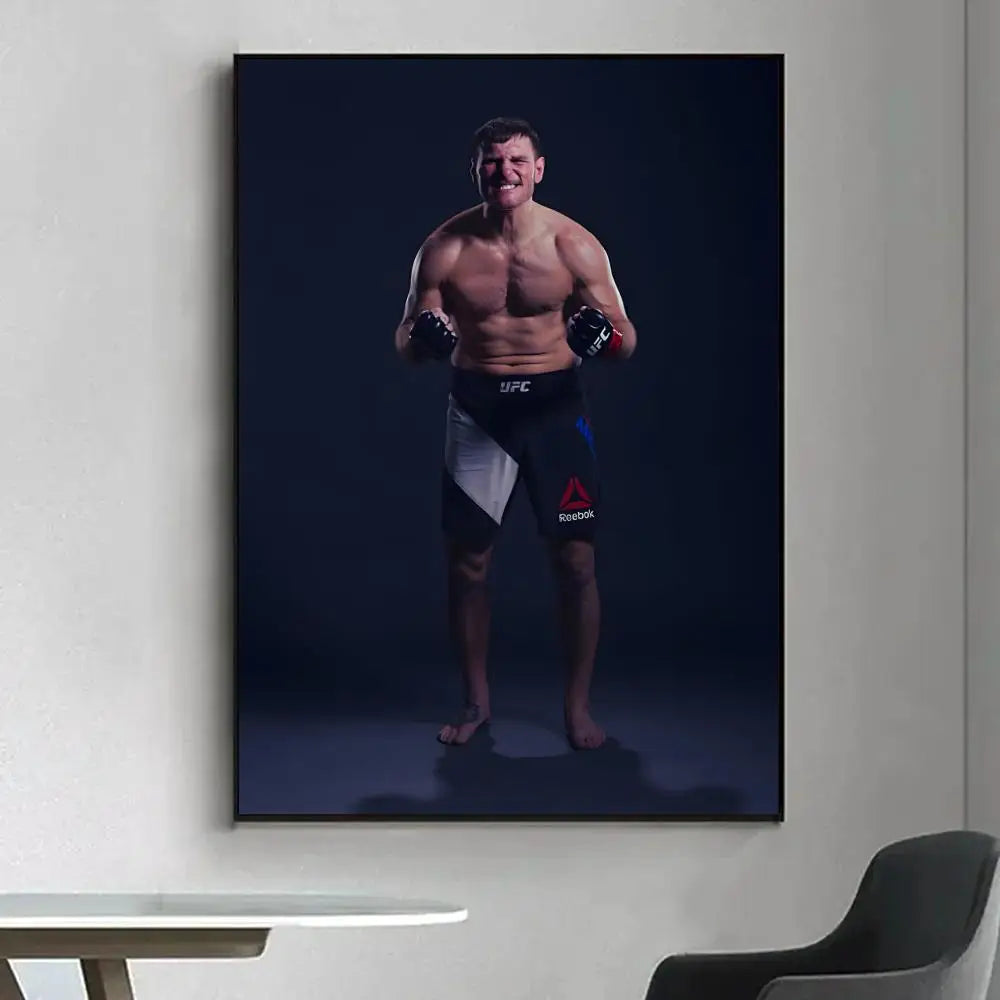 Stipe Miocic Boxer HD Art Poster – Waterproof Wall Decor