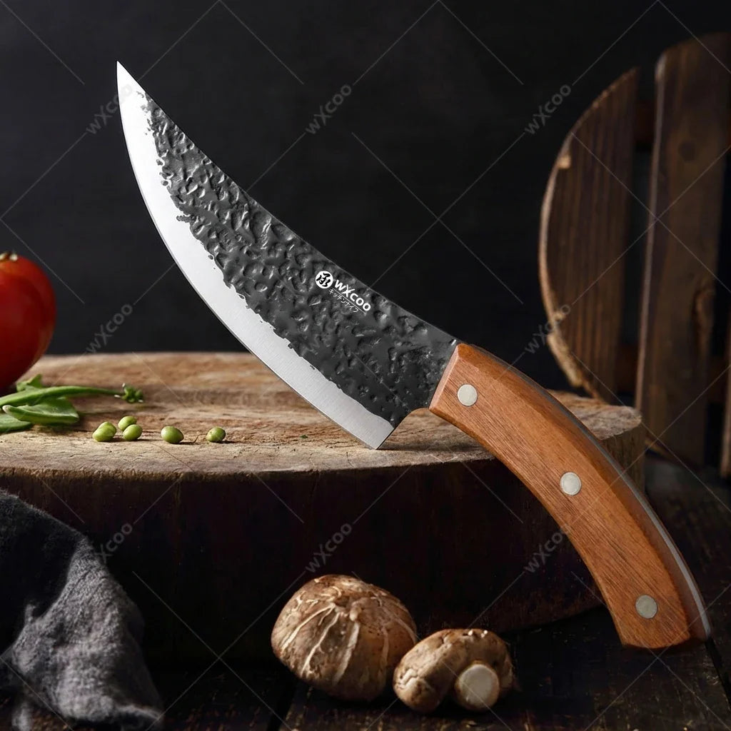 WXCOO Hand Forged Boning Knife – Stainless Steel Chef Knife