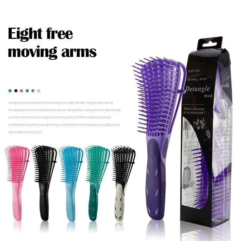 Scalp Massage Detangling Comb – Anti-Static & Knot Remover