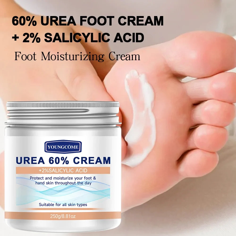 YOUNGCOME Urea Cream Salicylic Acid Hydrating Hand Foot Dry Skin Care