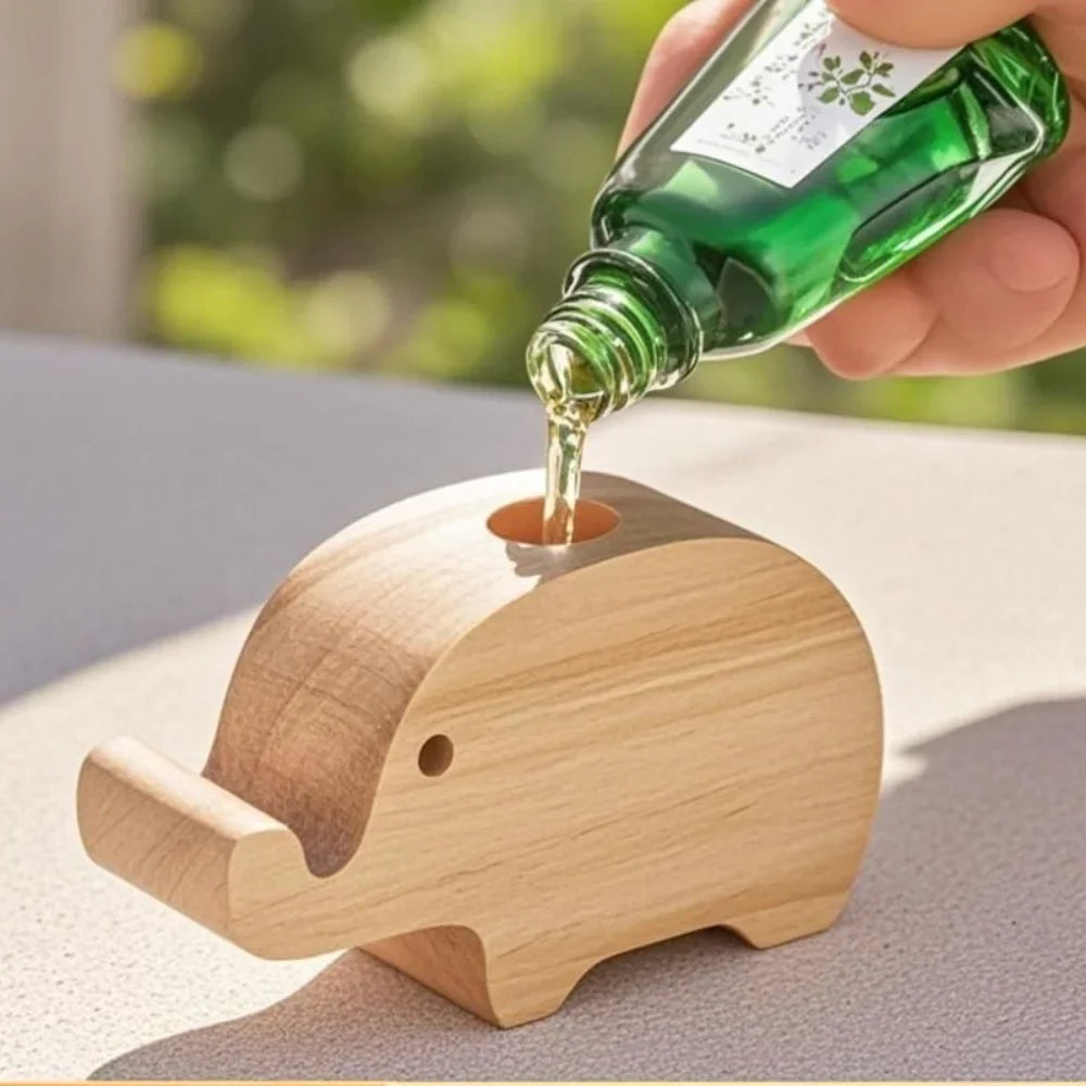 Eco-friendly Wooden Aromatherapy Diffuser Fragrance Diffused