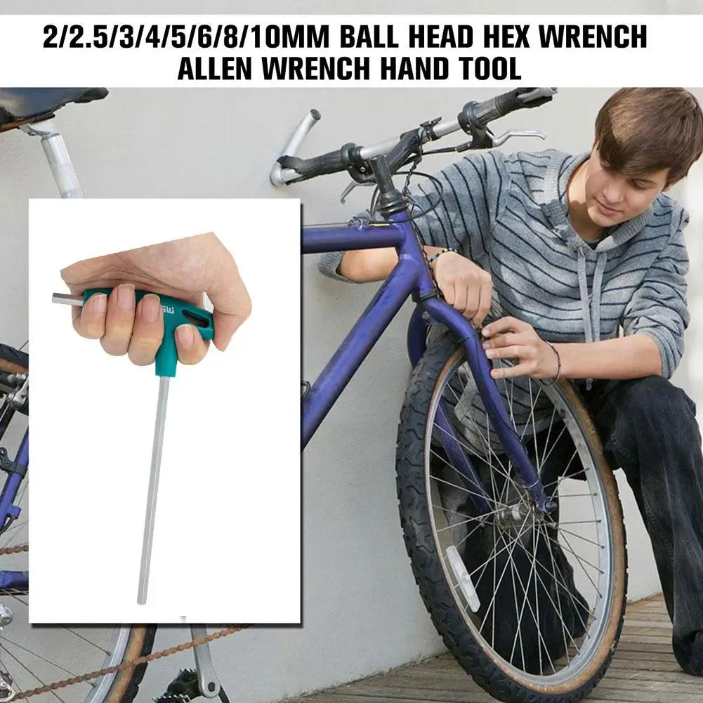 KITPIPI T-Handle Hex Allen Wrench | CRV 2mm–10mm
