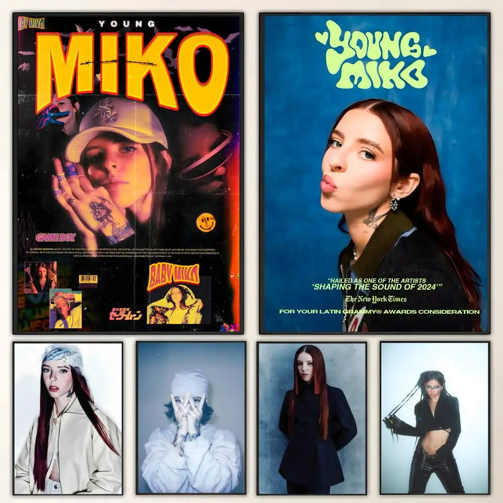 Y-Young M-Miko HD Poster – Aesthetic Wall Art Home Decor