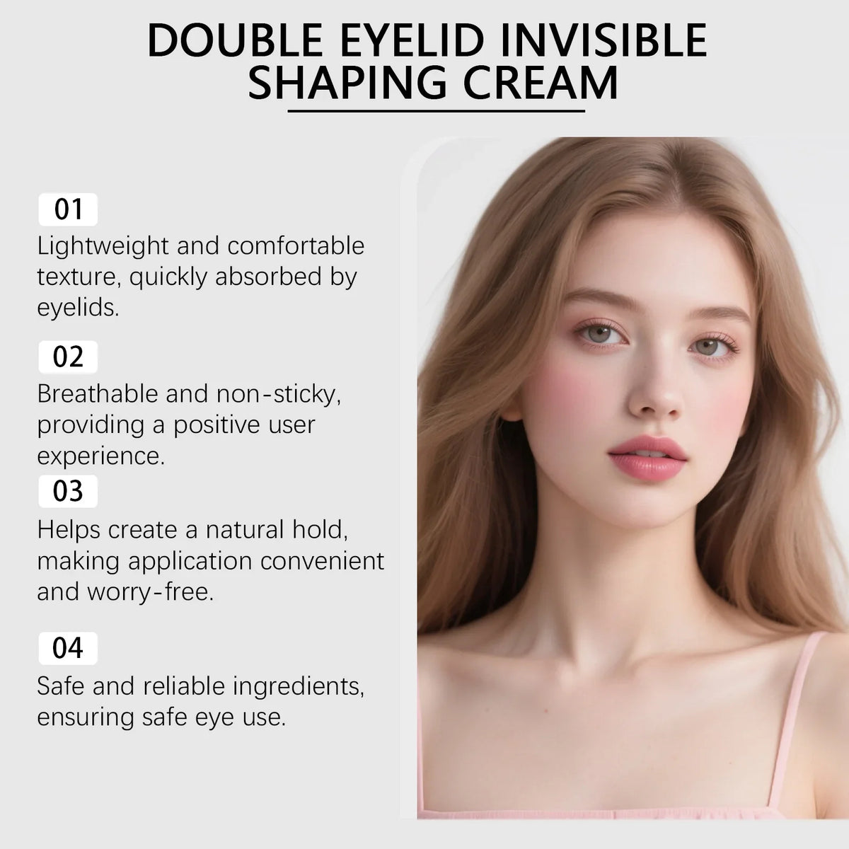 Double Eyelid Shaping Cream Long Lasting Lifting Natural Invisible