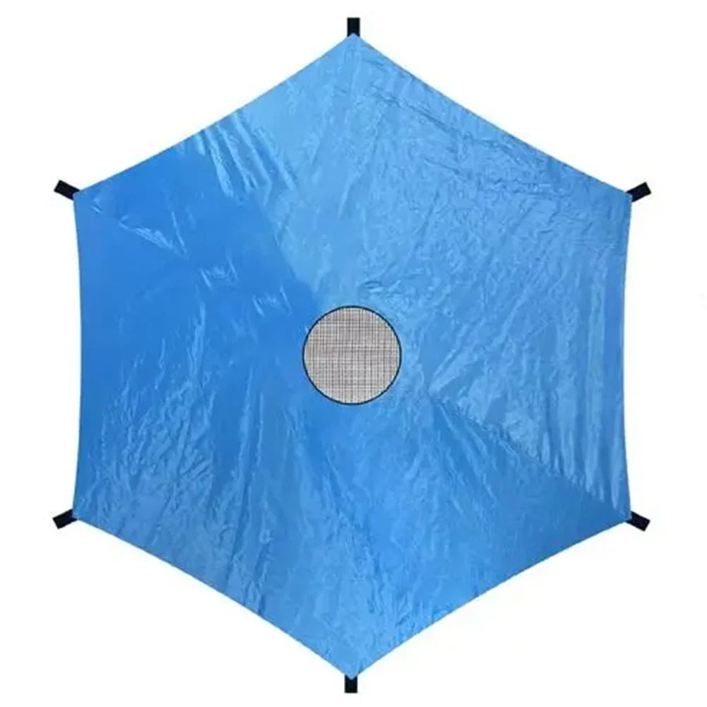 6 8 10ft Trampoline Shade Cover Anti-UV Trampolines Canopy Sunshade