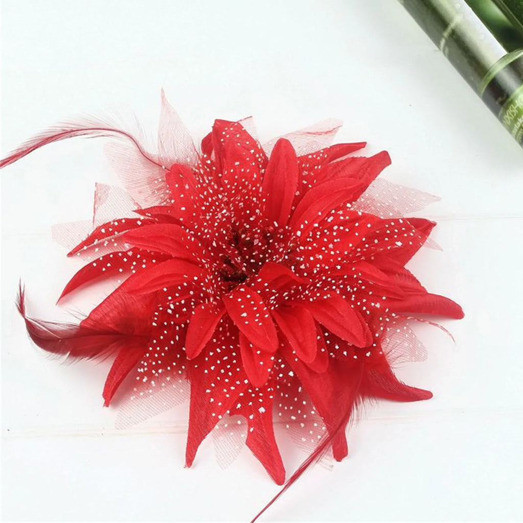 Flower Hair Clips Non-Slip Barrettes for Thick Curly Hair