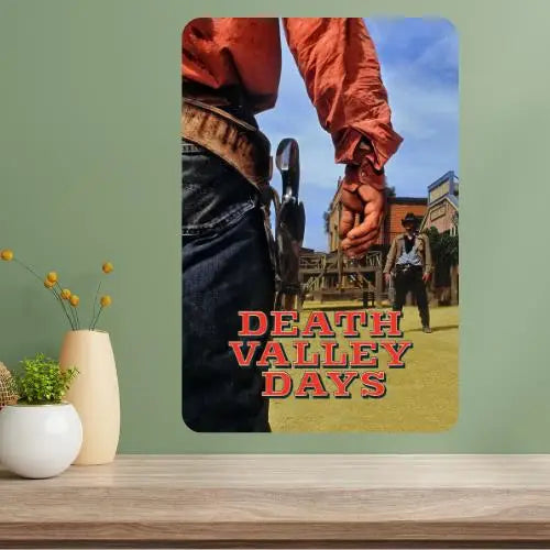 Death Valley Days Classic TV Show Metal Poster Sign