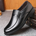 YBQJOO Men's Business Casual Lace-Up Flat Dress Shoes