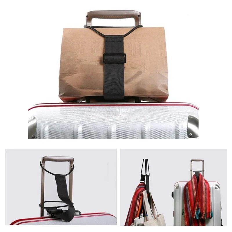 Elastic Adjustable Luggage Strap | Bungee Travel Belt