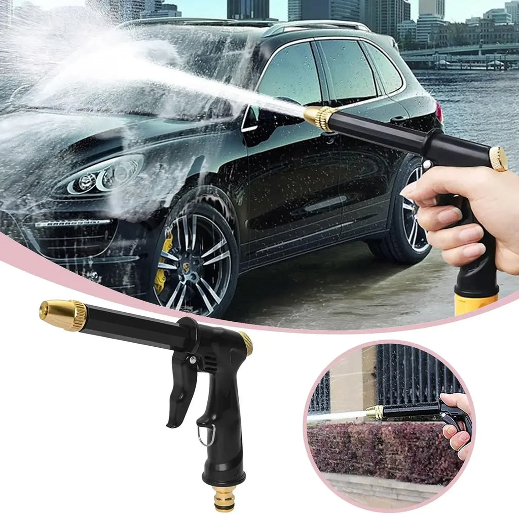 High Pressure Garden Hose Spray Gun – Multi-Function Nozzle