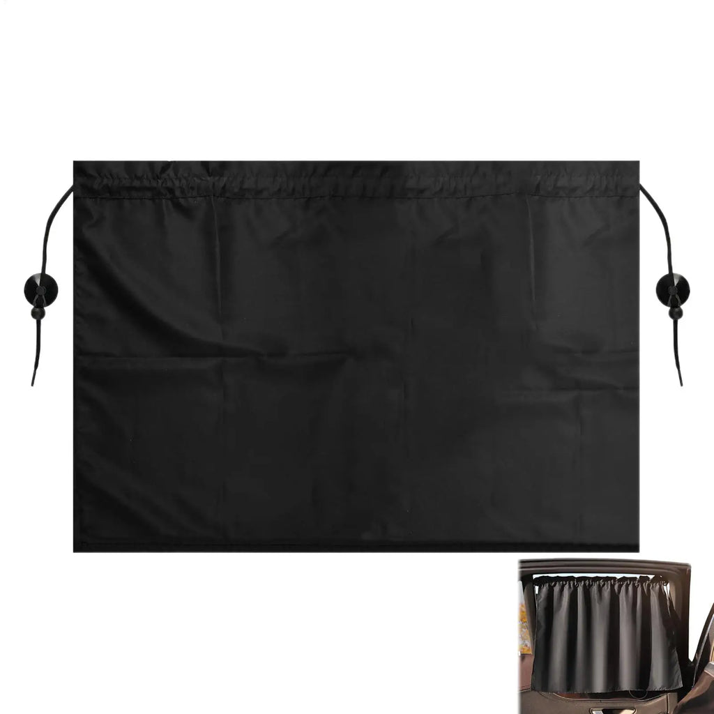 Car Window Privacy Curtain – UV Block Suction Cup Sun Shade