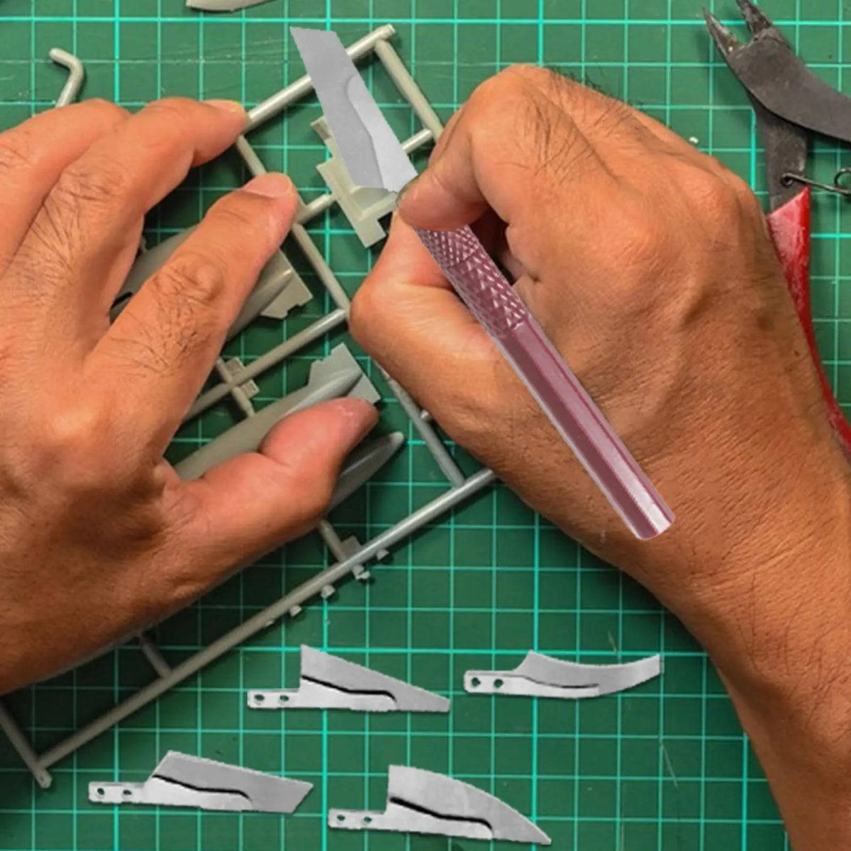 Model Craft Hand Saw Kit – 4 Cutters for DIY Hobby Modeling