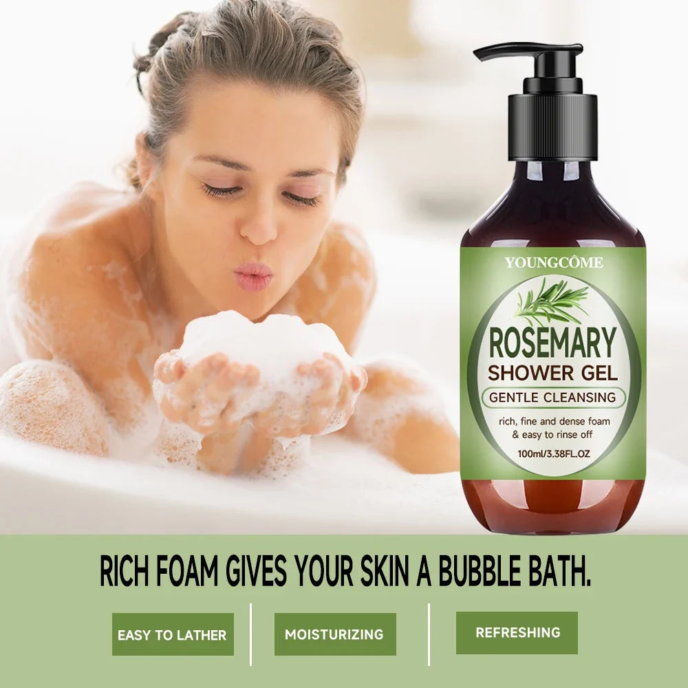 Rosemary Essential Oil Hair Mask & Nourishing Serum – YOUNGCOME