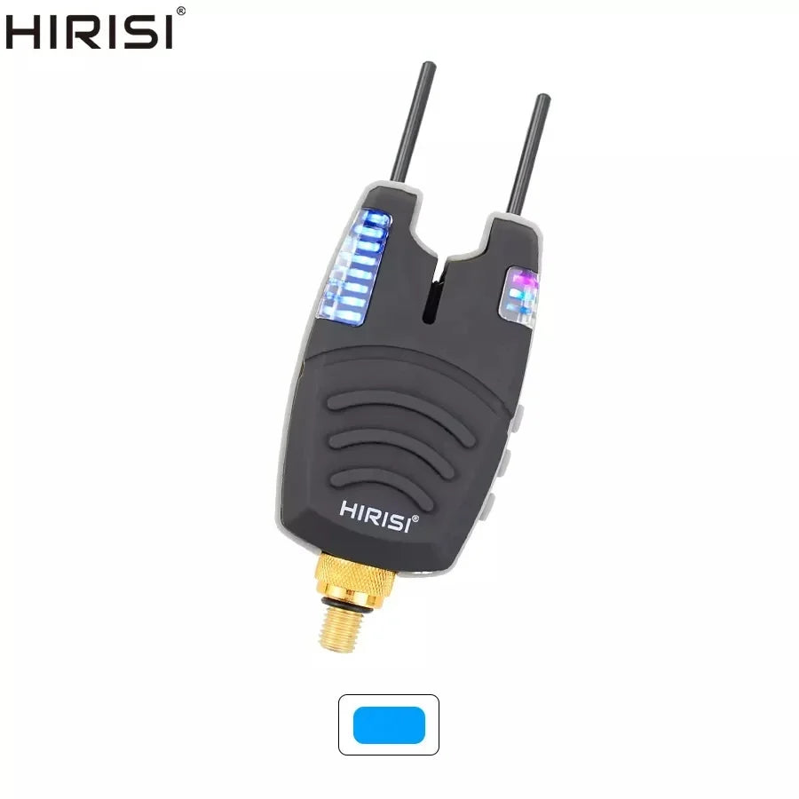 HIRISI Waterproof Carp Fishing Bite Alarm Built-in Snag Bar Rolling