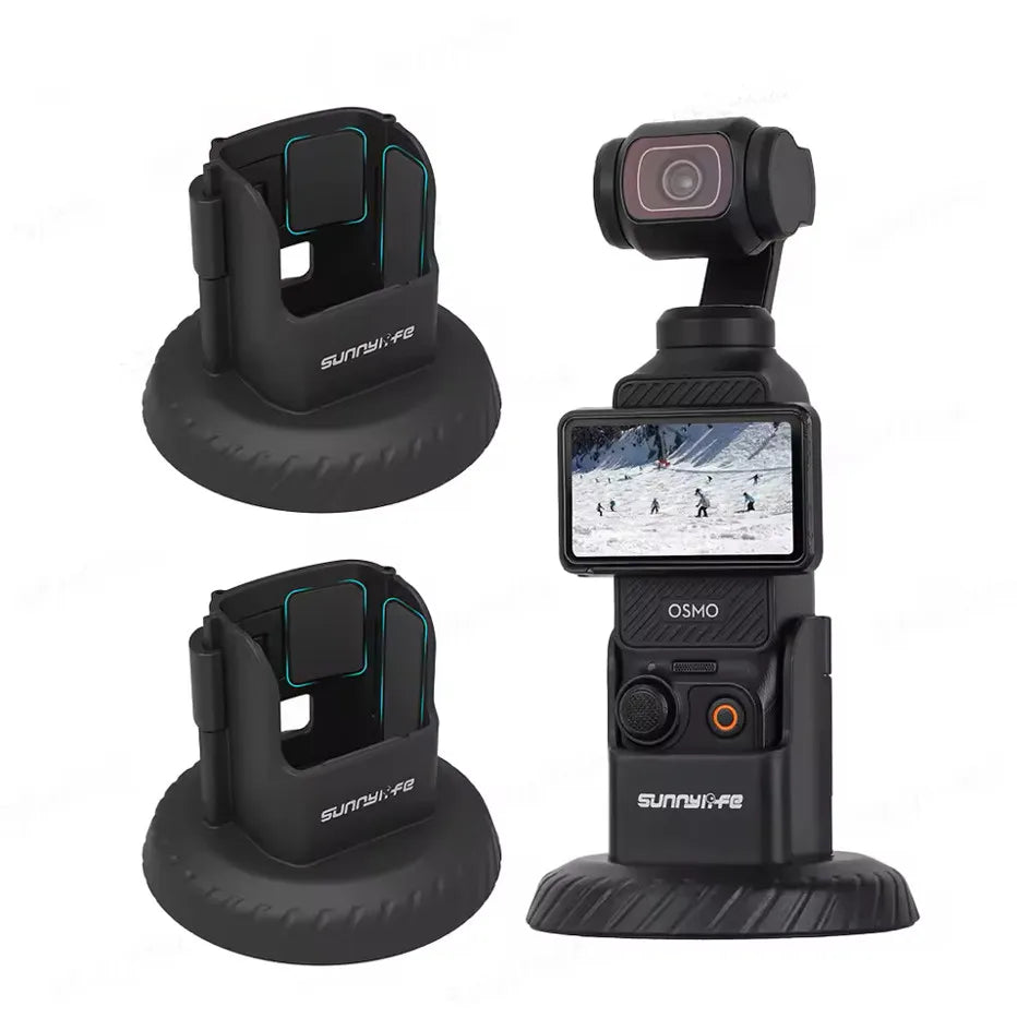 Magnetic Adapter & Desktop Base for DJI Osmo Pocket 3