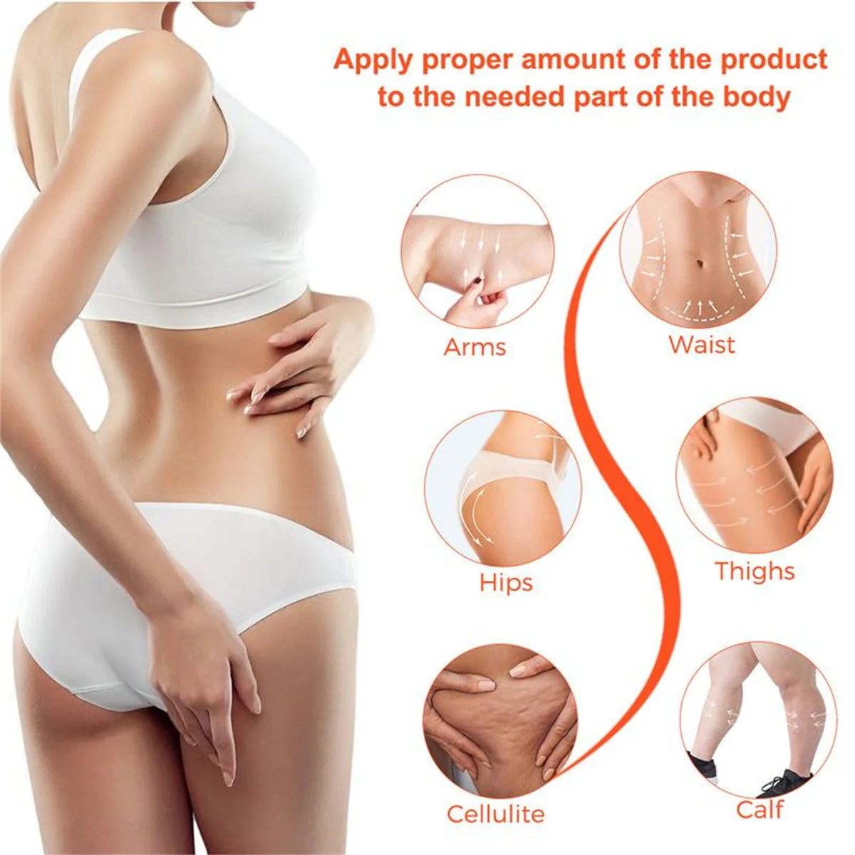 KAPOMI Body-contouring Body Slimming Cream Burns Fat Tightens Skin